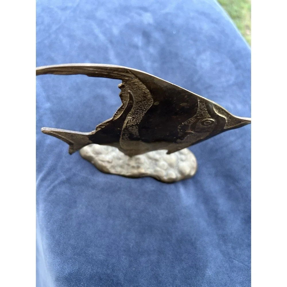 Brass Salt Water Angel Fish